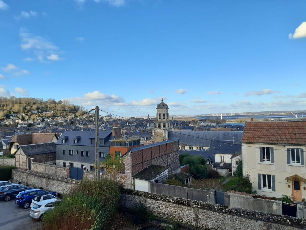 Apartament Vue Sur Seine Et Honfleur Zewnętrze zdjęcie